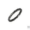 Сребърен пръстен "CODE LOVE" с покритие от черен родий на бижутерия Blessa цена 39.00лв