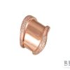 Сребърен пръстен “MARCONA“ с покритие от розово злато на бижутерия Blessa цена 69.00лв цвят бял