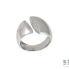 Сребърен пръстен “IMPERIOSO“ с покритие от родий на бижутерия Blessa цена 95.00лв