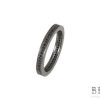 Сребърен пръстен “MEMENTO“ с покритие от черен родий на бижутерия Blessa цена 39.00лв