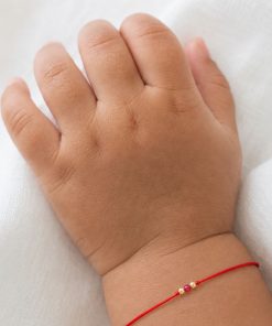 гривна за новородено златна гривна за бебе момиче