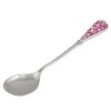 Сребърна лъжичка с розови Кристали Swarovski на бижутерия Blessa цена 69.00лв