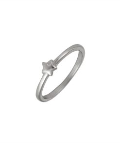 Сребърен пръстен “Star“ с покритие от родий на бижутерия Blessa цена 32.00лв