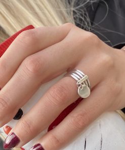 сребърен пръстен Just от бижутерия Блеса цена 65.00лв.