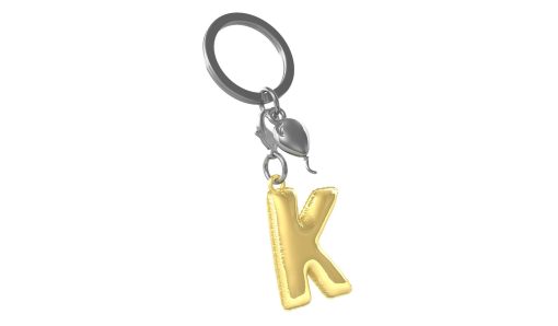 Луксозен ключодържател с буква ~ K~ 2