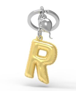 ключодържател с буква Р персонализиран подарък