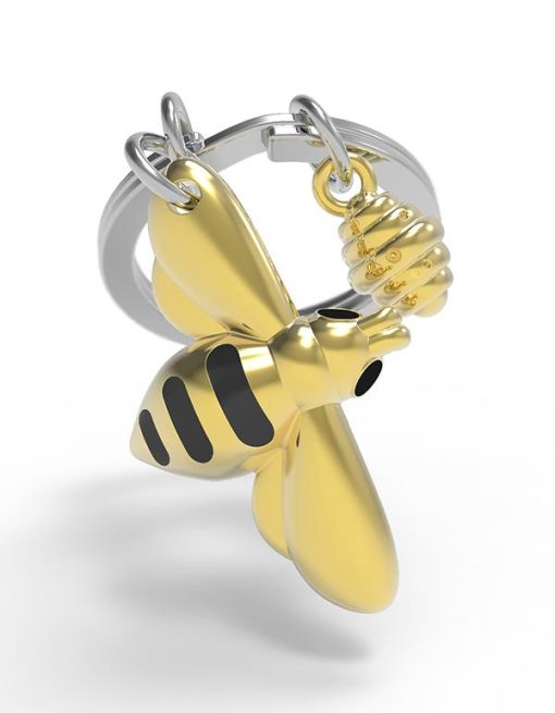 луксозен 3д ключодържател с пчела подарък за любим човек от бижутерия blessa на цена 36 лв