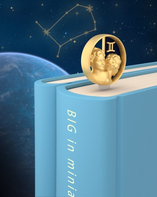 Разделител за книга ~Horoscope Gemini~ 3