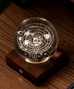 Нощна лампа Crystal Light Solar System 6