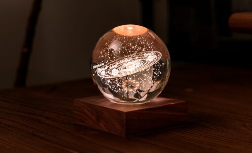 Нощна лампа Crystal Light Solar System 4