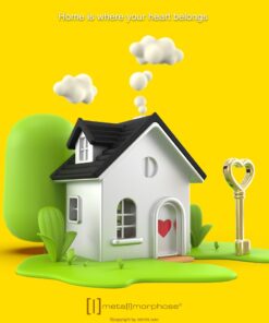 Луксозен ключодържател ~Home Sweet Home~ 4