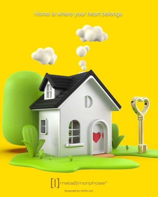 Луксозен ключодържател ~Home Sweet Home~ 2